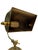 French Adjustable Bankers Desk Lamp in Brass, 1960s For Sale - Image 12 of 17