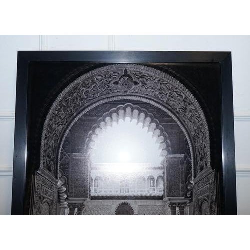 Beautiful Picture Print Frame. This picture is from The Patio De Las Doncellas (Courtyard of the Maidens), which was the...