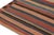 1950s Vintage Shahsavan Persian Kilim Rug in Polychromatic Stripes by Rug & Kilim For Sale - Image 5 of 7