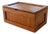 Vintage Pine Storage Chest-Blanket-Trunk-Coffee Table-Rustic Cargo Crate-1980s For Sale