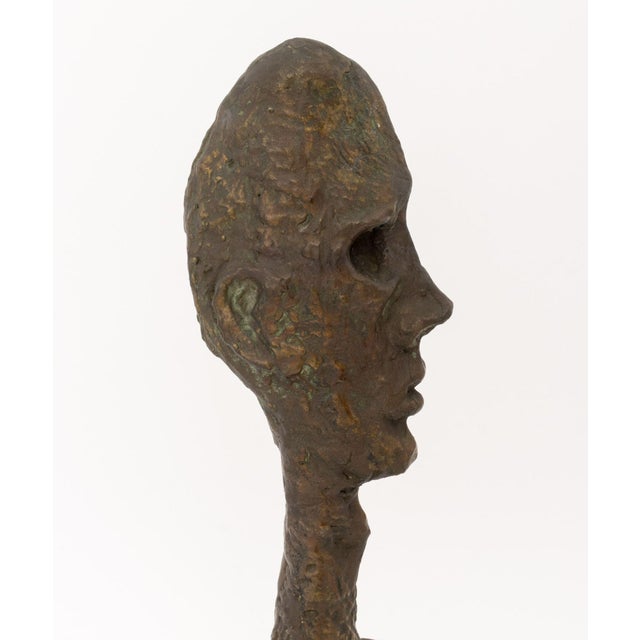 Philip and Kelvin LaVerne Male Figure Bronze Bust For Sale - Image 10 of 12