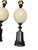 Vintage Exotic Wood and Ostrich Egg Lamps from Maison Jansen, 1950s, Set of 2 For Sale - Image 6 of 9