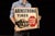 Antique White Vintage Armstrong Tires Double-Sided Tin Flange Service Station Sign For Sale - Image 8 of 11