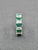6.03 Ct Emerald Cut Colombian Emerald & Diamond Band Size 5.75 For Sale In Chicago - Image 6 of 9