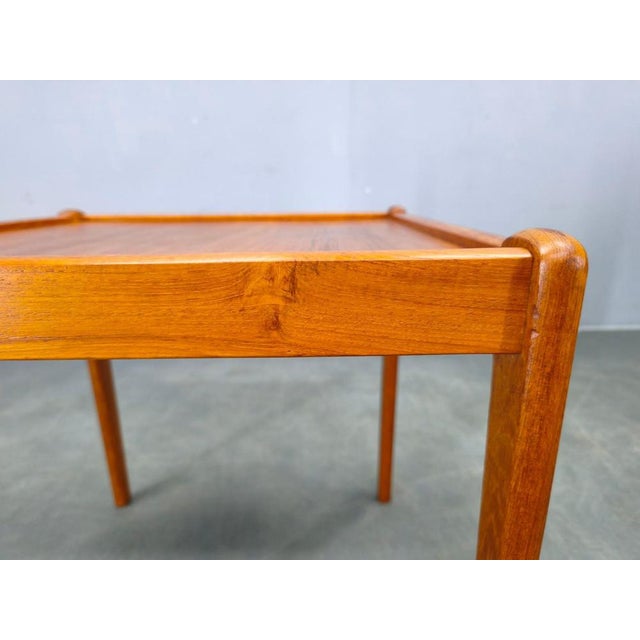 Mid-Century Danish Teak Side Table, 1960s For Sale - Image 6 of 11