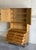 Vintage Danish Oak Hutch Cabinet in Style of Henning Mid Century Storage Display Cabinet For Sale In Los Angeles - Image 6 of 8