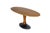 Brown Mid-Century Modern Oval Ash Tulip Coffee Table from Drevotvar Jablonné Nad Orlicí, 1960s For Sale - Image 8 of 13