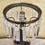 Vintage Sinumbra Astral-Style Brass, Marble & Crystal Table Lamp For Sale - Image 14 of 18