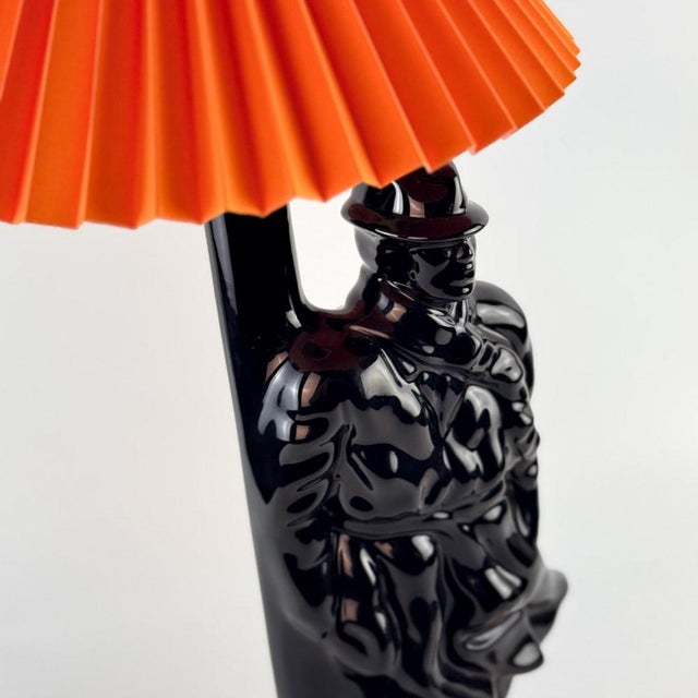Vintage Detective Ceramic Table Lamp, 1980s For Sale - Image 14 of 18
