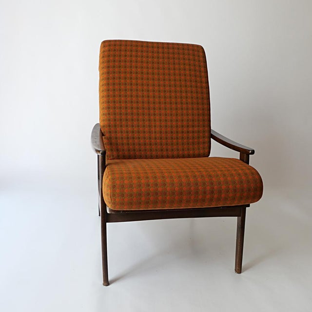 Vintage Scandinavian Teak Armchair, 1970s For Sale - Image 9 of 12