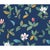 Art Deco Magnolias Wallpaper by Paule Marrot in Midnight Blue For Sale - Image 3 of 3