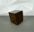 Mid-Century Modern Vintage Cube Table Clock from Swiza, 1960s For Sale - Image 3 of 6