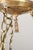 Mid 20th Century Restored Frosted Etched Glass Bowl Brass Chain Pendant Light For Sale - Image 10 of 12