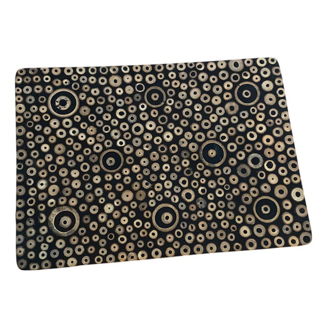 Andrianna Shamaris Sliced Bamboo and Resin Placemats For Sale
