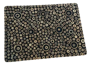 Andrianna Shamaris Sliced Bamboo and Resin Placemats
