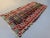 "Vintage Turkish Kilim Vintage Turkish Kilim from Central Turkey, very pretty with deep reds , dark greens and blacks....