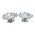 Galt Bros Sterling Silver Compotes - Pair of 2--23 Dwt. For Sale