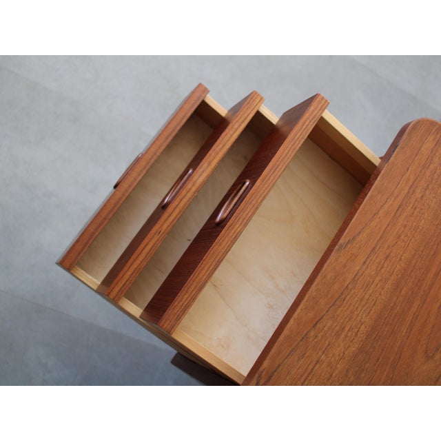 Vintage Danish Desk in Teak, 1960s For Sale - Image 10 of 11