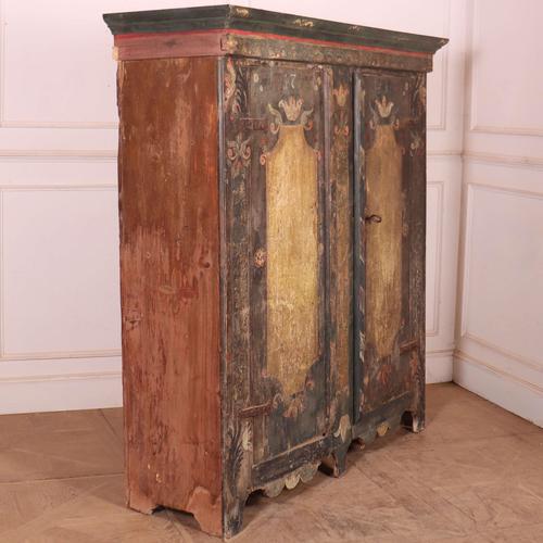 Austrian Marriage Cabinet in Pine For Sale - Image 11 of 12