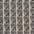 SAMPLE - Schumacher X Drusus Tabor Venetian Zig Zag Block Print Fabric In Black On Natural For Sale