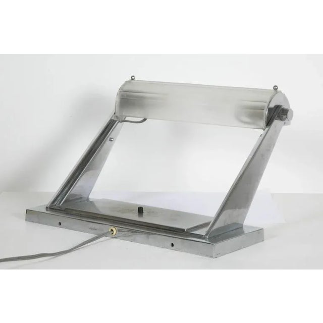 1930s French Desk Lamp by Sabino, 1930s For Sale - Image 5 of 9