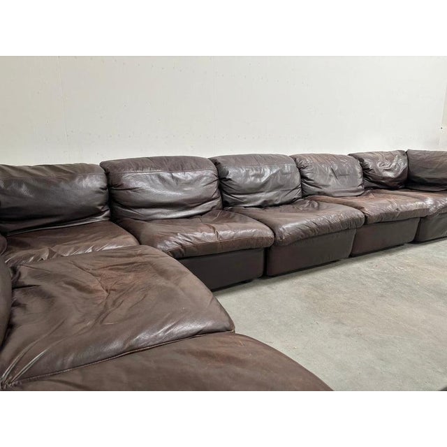 Modular Lounge Sofa from Rolf Benz, 1970s, Set of 7 For Sale - Image 9 of 18