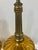 Amber Vintage Amber Glass Lamps - a Pair For Sale - Image 8 of 11
