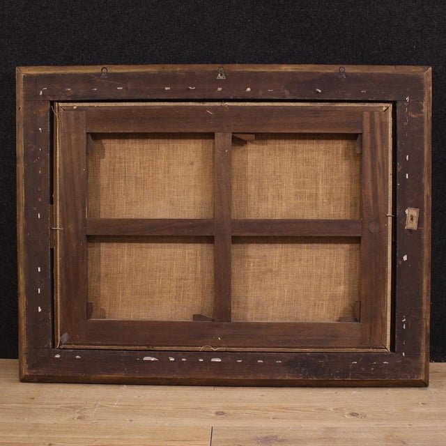 Spanish Artist, Christ and the Disciples of Emmaus, 1640, Oil on Canvas For Sale - Image 13 of 15