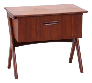 Mid-Century Danish Teak Sewing Box, 1960s