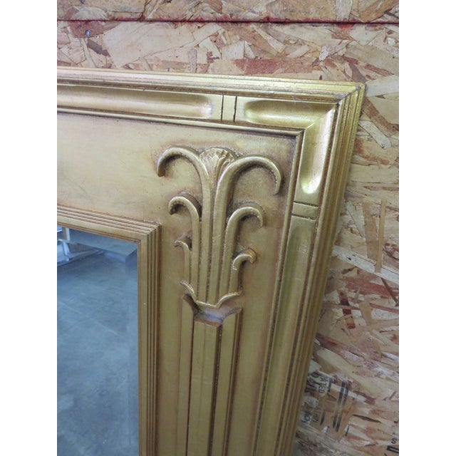 Art Deco Style Gold Gilt Mirror Chairish