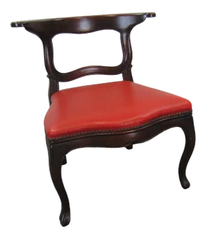 Louis XV Style Cherry Valet Slipper Chair