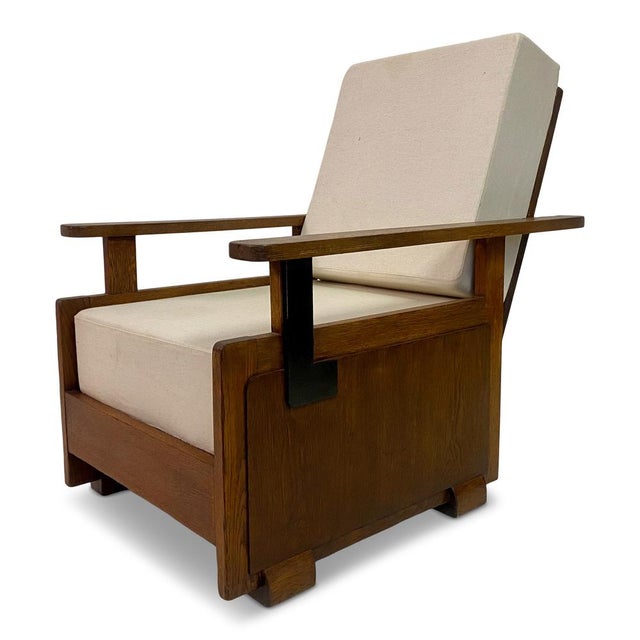 Dutch Amsterdam School Armchair, 1930s For Sale - Image 16 of 16
