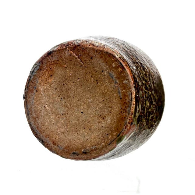 French 1950s French Stoneware Pitcher For Sale - Image 3 of 3