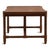 Mid-Century Modern Carved Spindle Wood Dining Table For Sale - Image 3 of 7
