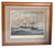 Antique nautical hand colored stem ship print: The British Queen on her First Voyage from London to New York.
