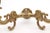 Victorian Polished Brass Antique Hall Tree Hook For Sale - Image 4 of 6