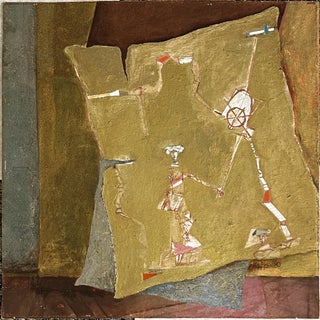 Hepp Edit, Hungary, Mixed Media, 1980 For Sale