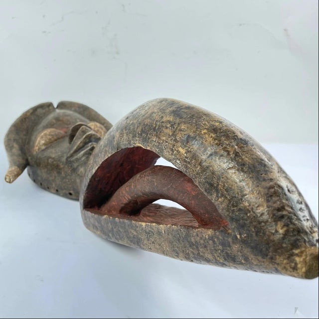 Early 20th Century Dan Wooden Mask For Sale In Denver - Image 6 of 6