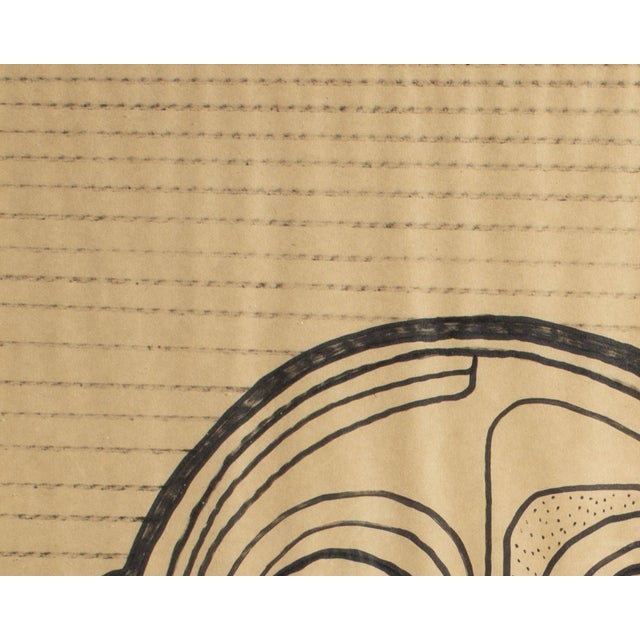 Early 21st Century Abstract Marker on Paper Drawing by r.a. Buys For Sale - Image 5 of 7