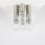 1970s 6-Light Chandelier in Metal and Glass, Italy, 1970s For Sale - Image 5 of 9