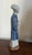 Antique 18th Century Chinese Export Porcelain Blue & White Qianlong Figure For Sale - Image 9 of 11