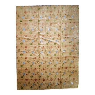 1980s, on Hold Handmade Vintage Tibetan Modern Rug With Silk 9.1' X 13.6' For Sale