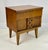 Mid 20th Century Mid-Century Modern Bassett "Zenith" Series Walnut Nightstand With Sculpted Geometric Pull For Sale - Image 5 of 13