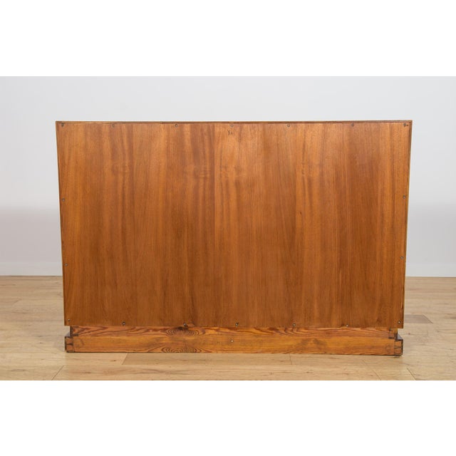 Vintage Danish Art Deco Walnut Bookcase, 1930s For Sale - Image 13 of 14