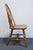 Brown Ethan Allen Circa 1776 Collection Solid Maple Early American Bowback Windsor Dining Side Chair 18-6211 For Sale - Image 8 of 11