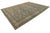Antique Malayer Style Rug With Muted Slate, Charcoal, and Ivory Botanical Motif For Sale - Image 12 of 12