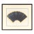 Joseph Gardella Black Fan Study Mixed Media For Sale