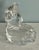 Glass VTG Waterford Crystal Teddy Bear W Block Figurine Paperweight 3" Made in Ireland For Sale - Image 7 of 12
