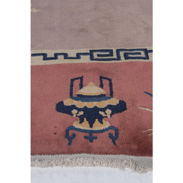 As the term implies, true Chinese Deco carpets were woven in a short time window, between 1923 and 1931, and in two...