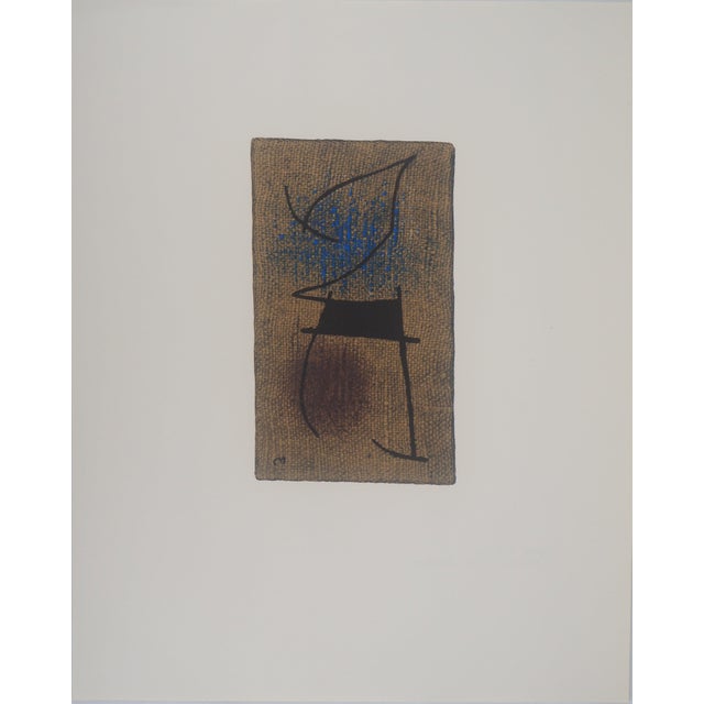 Joan Miró (1893-1983) Woman in Blue Color lithograph after a painting by the artist Signed in the plate On wove paper, 45...